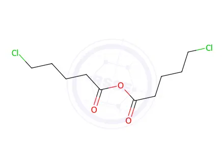 Chemical structure of 5-chloropentanoic anhydride