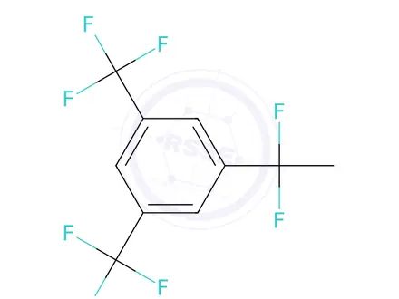 Chemical structure of 1-(1,1-Difluoroethyl)-3,5-bis-(trifluoromethyl)-benzene