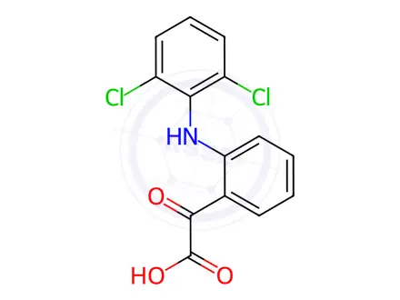 Chemical structure of Diclofenac Impurity 16