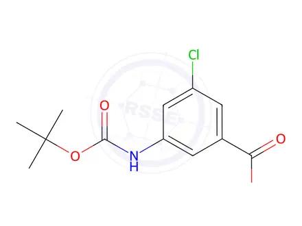 Chemical structure of 3-((tert-Butoxycarbonyl)amino)-5-chlorobenzoic acid