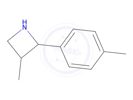 Chemical structure of 3-Methyl-2-(4-methylphenyl)azetidine