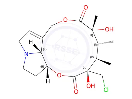 Chemical structure of Merenskine