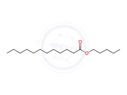 Chemical structure of Lauric Acid N-Amyl Ester