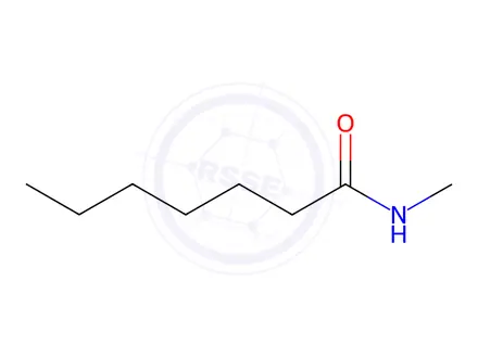 Chemical structure of N-Methylheptanamide