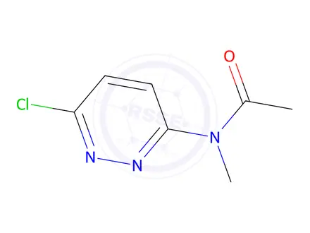 Chemical structure of N-(6-Chloropyridazin-3-yl)-N-methylacetamide