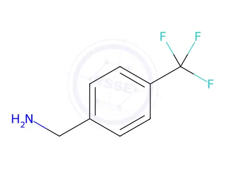 Chemical structure of 4-(Trifluoromethyl)benzylamine (BSC)