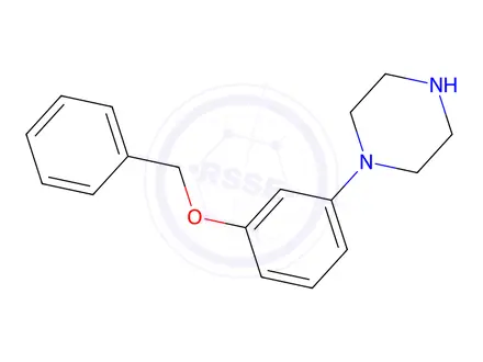 Chemical structure of 1-(3-Benzyloxy-Phenyl)-Piperazine