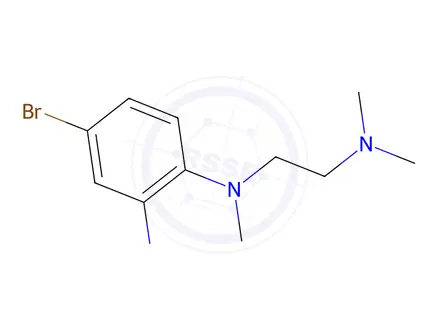 Chemical structure of 4-bromo-1-N-[2-(dimethylamino)ethyl]-1-N-methylbenzene-1,2-diamine