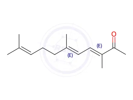 Chemical structure of Methylisopseudoionone