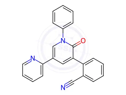Chemical structure of Perampanel