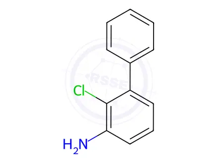 Chemical structure of 2-chloro-[1,1'-biphenyl]-3-amine
