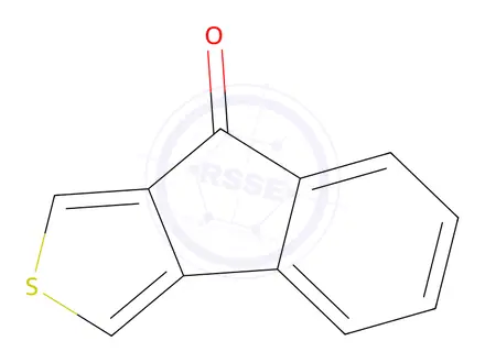 Chemical structure of 8H-Indeno[1,2-c]thiophen-8-one