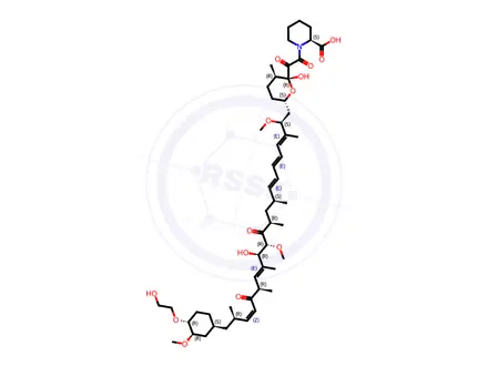 Chemical structure of Everolimus EP Impurity B (19-Z Isomer)