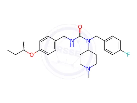 Chemical structure of Pimavanserin Impurity K