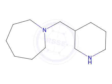 Chemical structure of 1-(piperidin-3-ylmethyl)azepane dihydrochloride