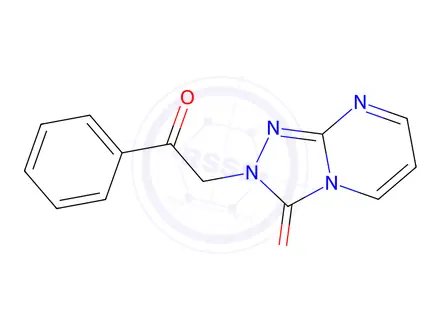 Chemical structure of 2-(2-Oxo-2-phenylethyl)-[1,2,4]triazolo[4,3-a]pyrimidin-3(2H)-one