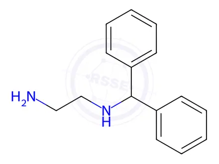 Chemical structure of N1-Benzhydrylethane-1,2-diamine