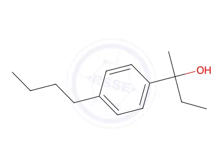 Chemical structure of 2-(4-Butylphenyl)butan-2-ol