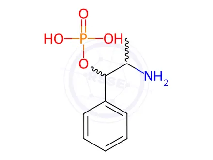 Chemical structure of Phenylpropanolamine Impurity 2