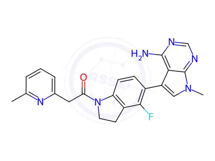 Chemical structure of GSK2656157