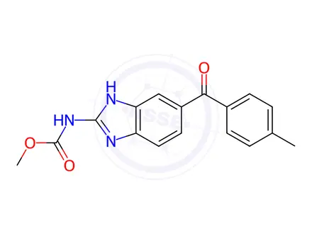 Chemical structure of 4-Methyl Mebendazole