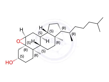 Chemical structure of Cholesterol 5α,6α-Epoxide