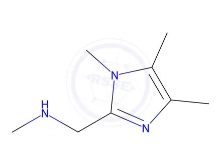 Chemical structure of N-Methyl-1-(1,4,5-trimethyl-1H-imidazol-2-yl)methanamine dihydrochloride