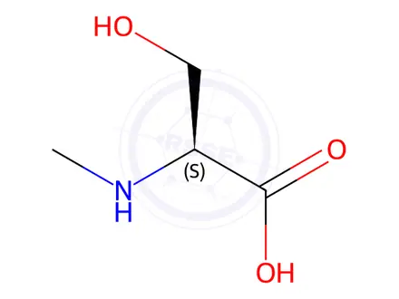 Chemical structure of Serine Impurity 42