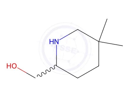 Chemical structure of (5,5-dimethylpiperidin-2-yl)methanol