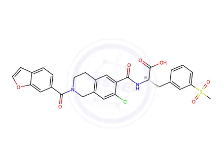 Chemical structure of Lifitegrast Impurity 237