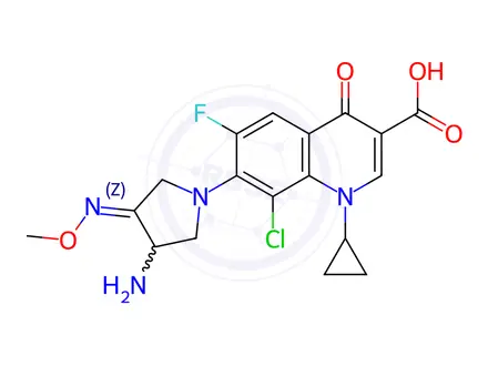 Chemical structure of Clinafloxacin Impurity 46