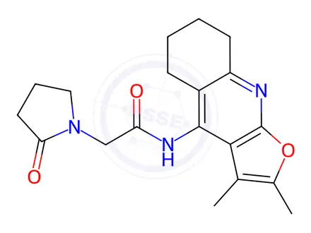 Chemical structure of Coluracetam