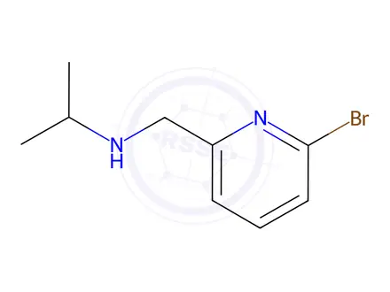 Chemical structure of N-[(6-Bromopyridin-2-yl)methyl]propan-2-amine
