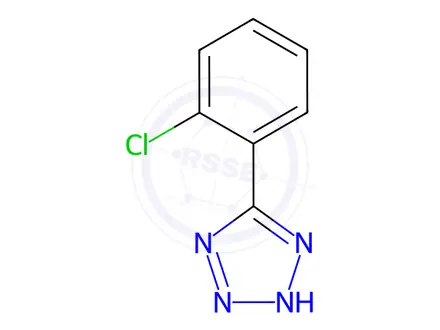 Chemical structure of 5-(2-Chlorophenyl)-1H-tetrazole