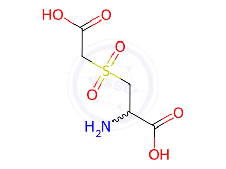 Chemical structure of Acetylcysteine Impurity 18 (20960-91-2)