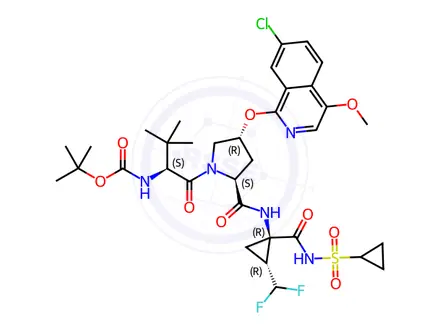 Chemical structure of Asunaprevir Impurity 81