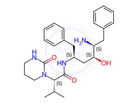 Chemical structure of Lopinavir EP Impurity A
