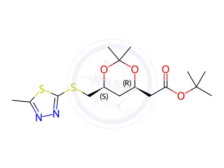 Chemical structure of Rosuvastatin Impurity 283
