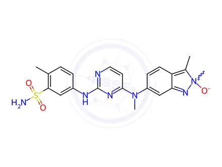 Chemical structure of Pazopanib Impurity 169