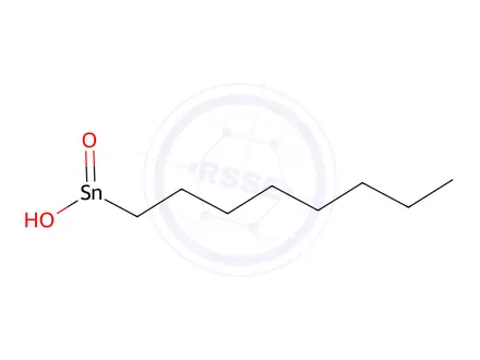 Chemical structure of N-OCTYLTIN(IV) HYDROXIDE OXIDE