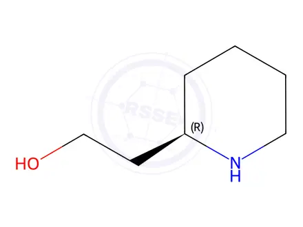 Chemical structure of (R)-2-Piperidineethanol