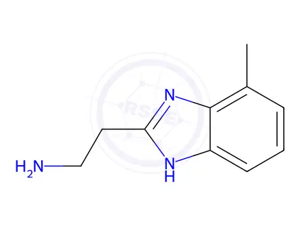 Chemical structure of 2-(4-Methyl-1H-benzimidazol-2-yl)ethanamine