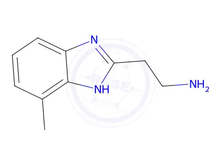 Chemical structure of 2-(4-Methyl-1H-benzimidazol-2-yl)ethanamine dihydrochloride