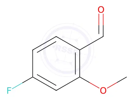 Chemical structure of 4-FLUORO-2-METHOXYBENZALDEHYDE