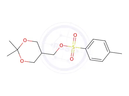 Chemical structure of (2,2-dimethyl-1,3-dioxan-5-yl)methyl 4-methylbenzenesulfonate