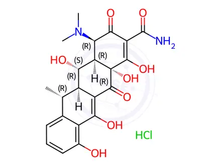 Chemical structure of Doxycycline Impurity 3