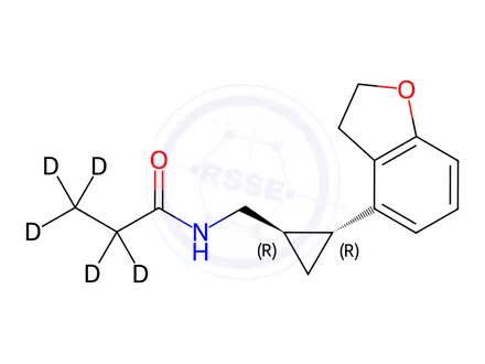 Chemical structure of Tasimelteon-D5