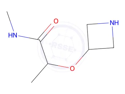 Chemical structure of 2-(Azetidin-3-yloxy)-N-methylpropanamide