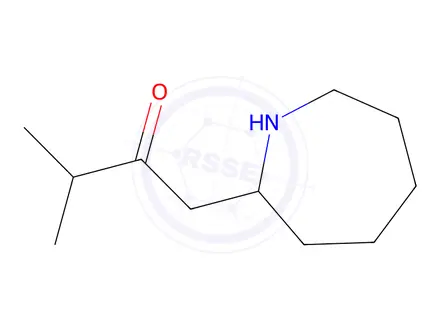 Chemical structure of 1-(Azepan-2-yl)-3-methylbutan-2-one
