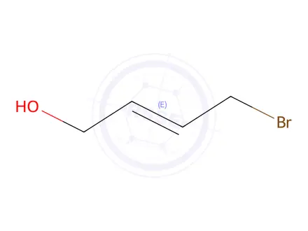 Chemical structure of (2E)-4-Bromo-2-buten-1-ol